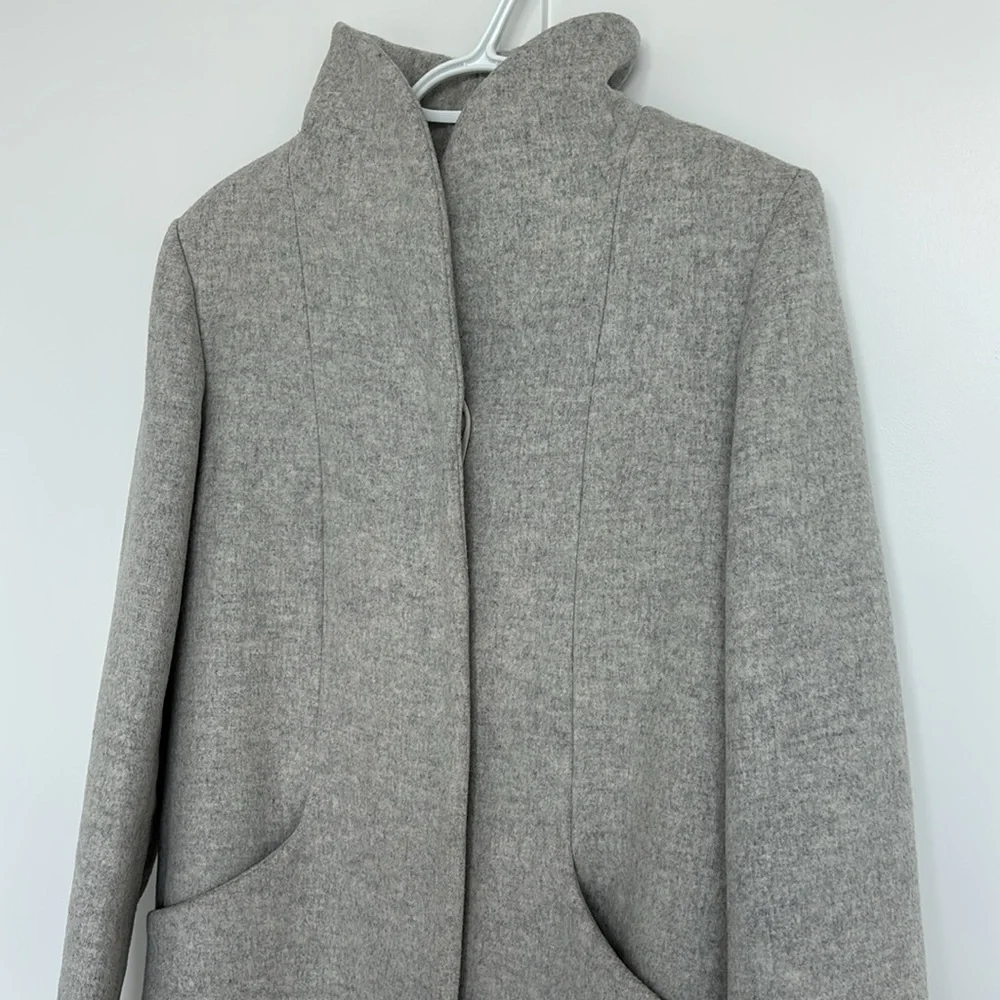 Wilfred Cocoon Coat - Picture 12 of 14